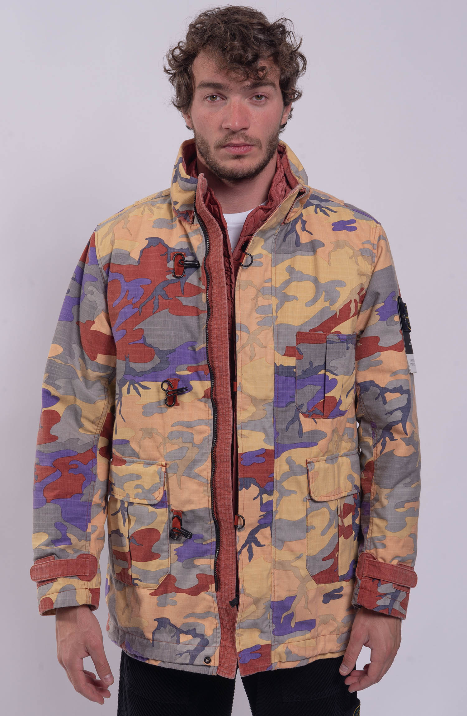 Doudoune stone island discount camouflage