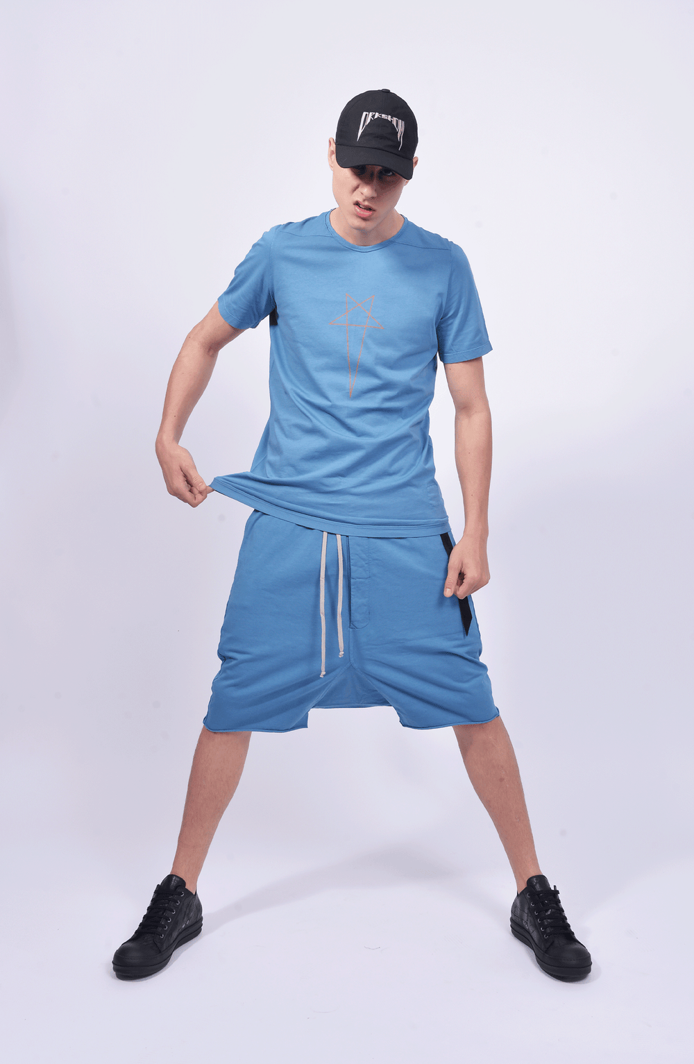 Rick Owens DRKSHDW 試着のみ Tシャツ 青 イタリア製 Rick Owens DRKSHDW - Level T T-Shirt – LUDA CONCEPT