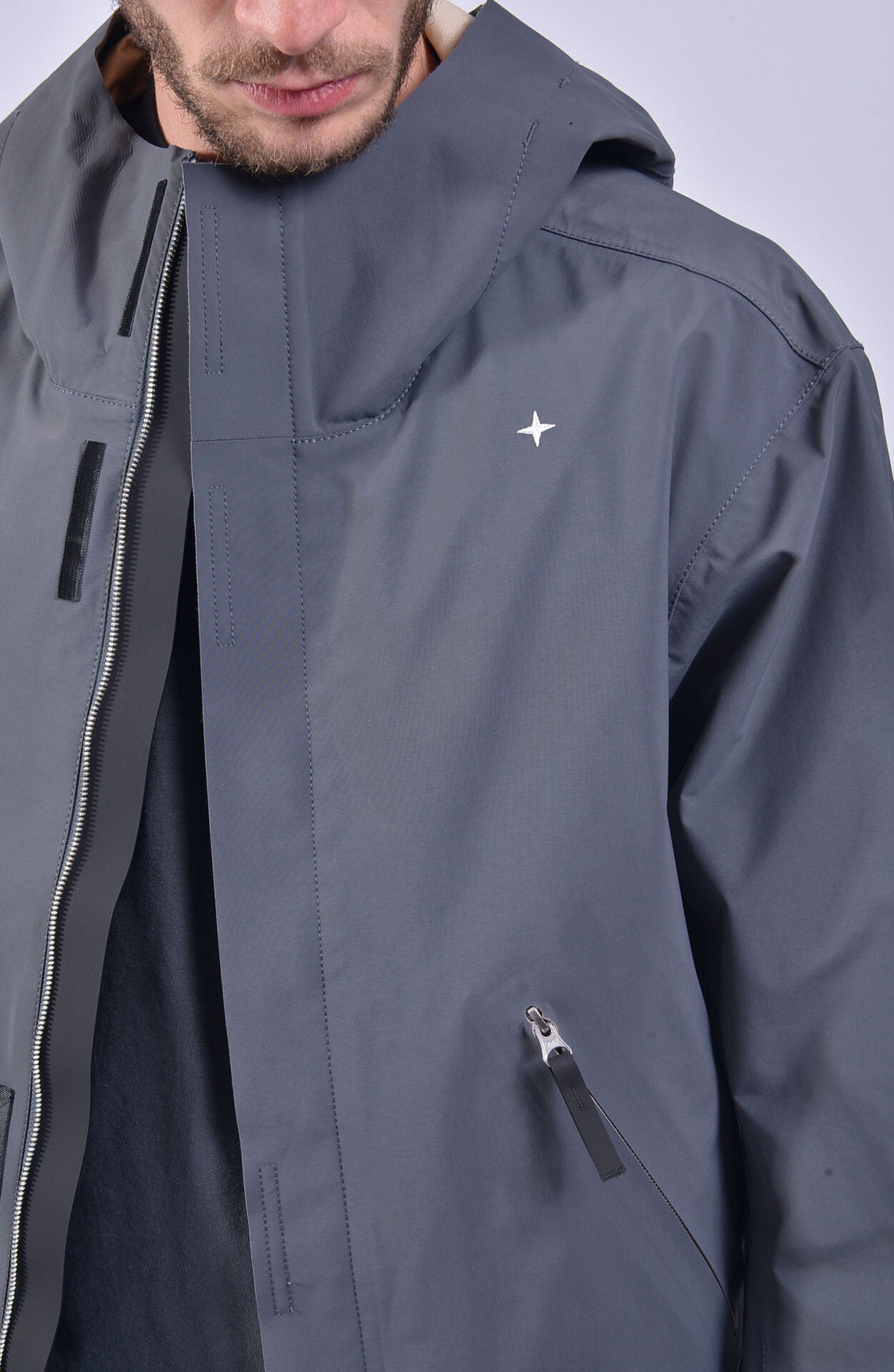 A/W 18 Stone Island Lino Resinato Down-TC Fur Hood Jacket