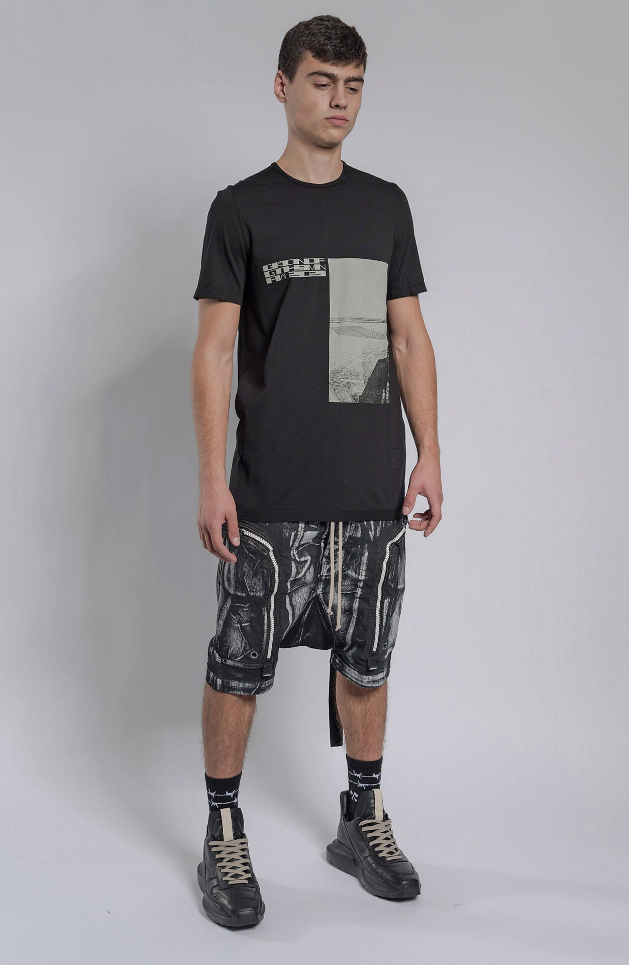 DRKSHDW by Rick Owens - Bauhaus Pods drawstring shorts Rick