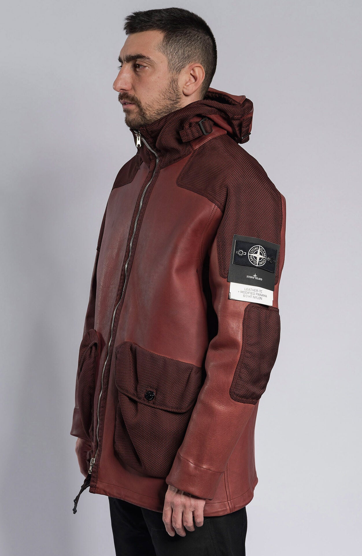 Stone Island - Leather Jacket – LUDA CONCEPT