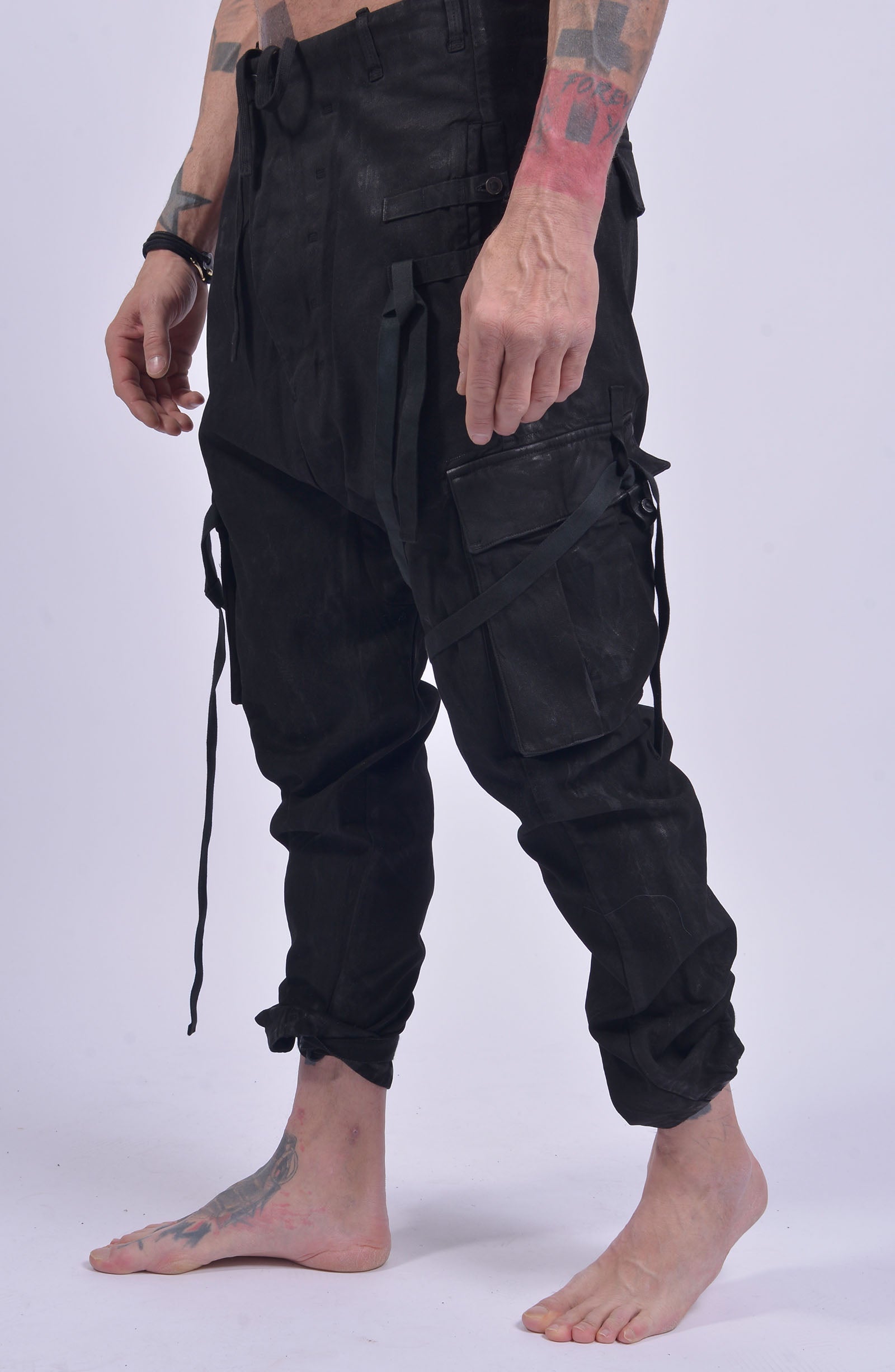 専用11 by boris bidjan saberi baggy pants BORIS BIDJAN SABERI Baggy Pants （DIRTY DENIM） - Osaka
