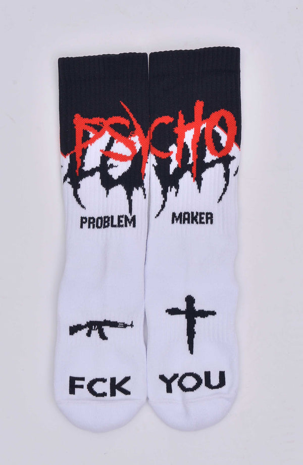 Luda - Socks Psycho BW
